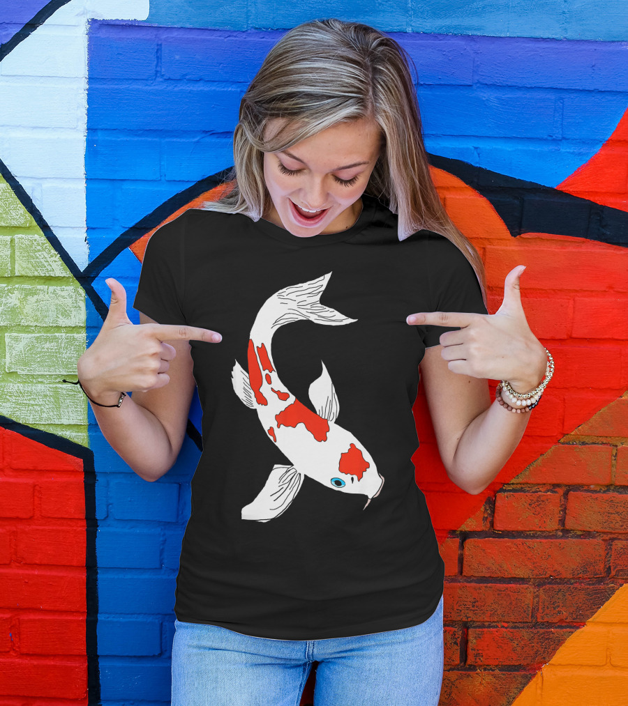 Koi Fish Carp Japanese Asian Nishikigoi T-Shirt