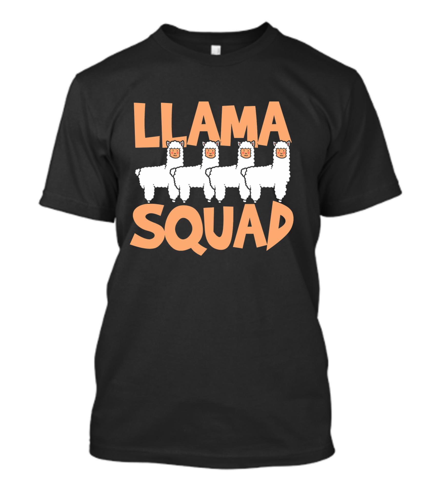 Llama Squad Wool Animal Pack T-Shirt