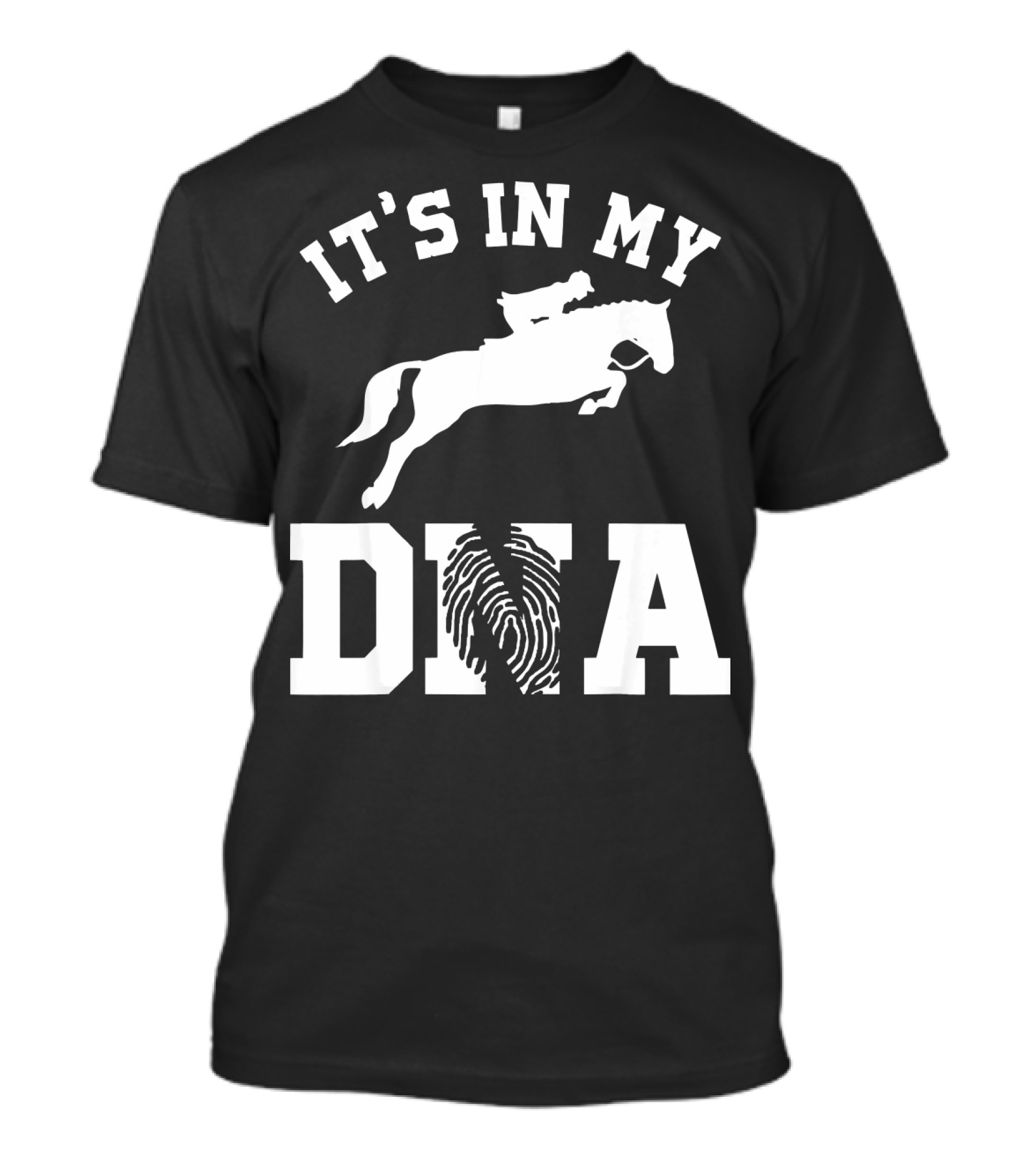 It's In My DNA Horse Lover Riding T-Shirt