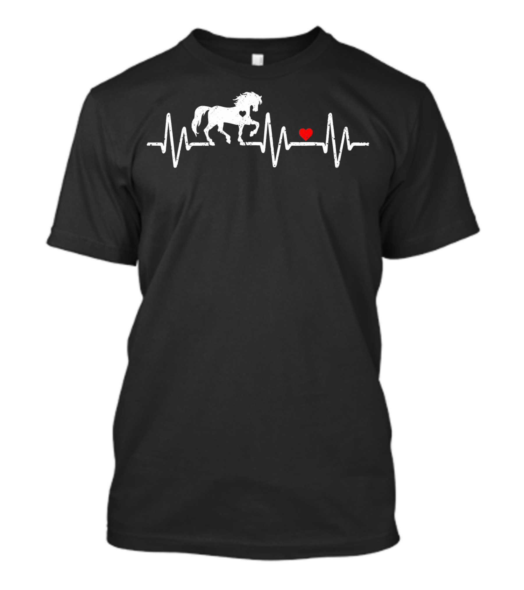 Horse Heartbeat Love Riding Iconic T-Shirt