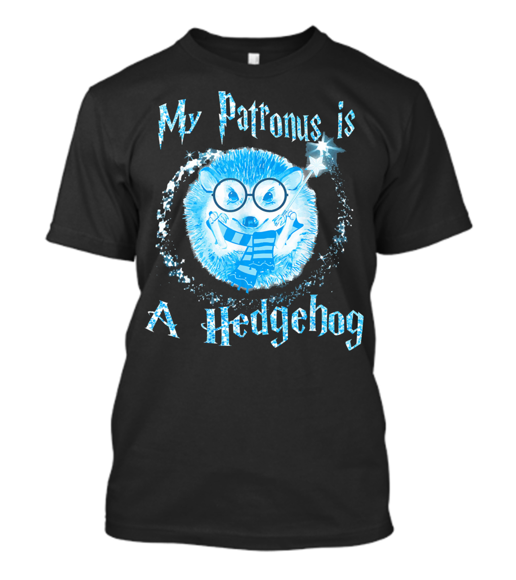 My Patronus Is A Hedgehog Magic Wizardry Animal Connection T-Shirt