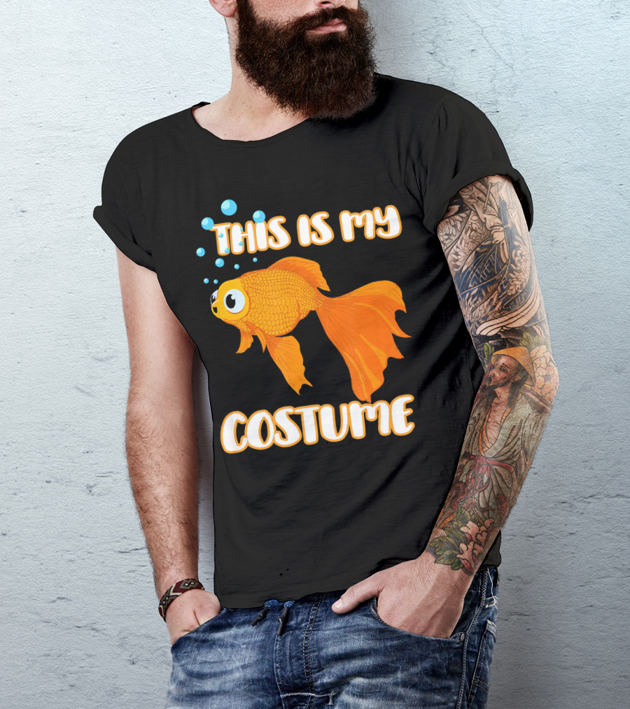 THIS IS MY COSTUME GOLD FISH T-Shirt