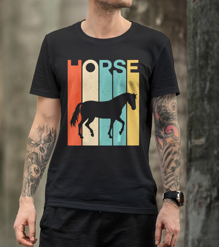 Horse Love Retro Vintage Horse T-Shirt