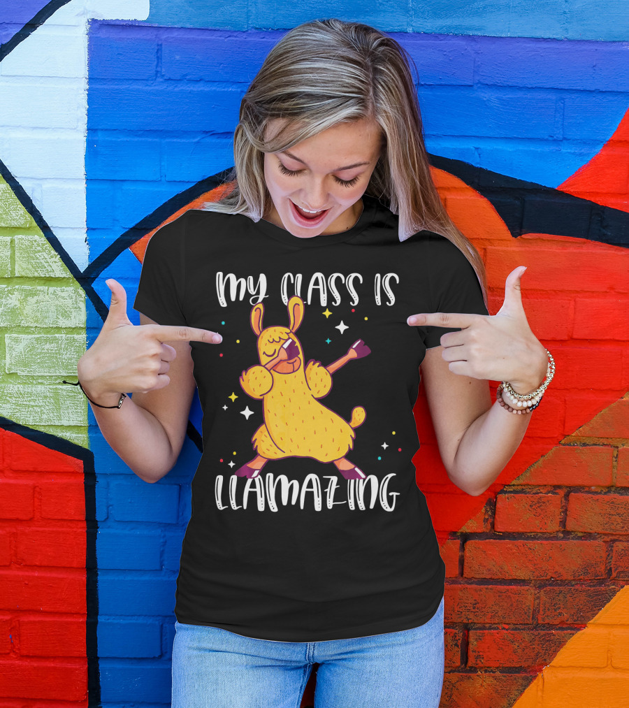 My Class Is Llamazing Alpaca Back To School T-Shirt