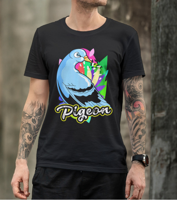 Pigeon Flower Mom Mother Pigeon T-Shirt