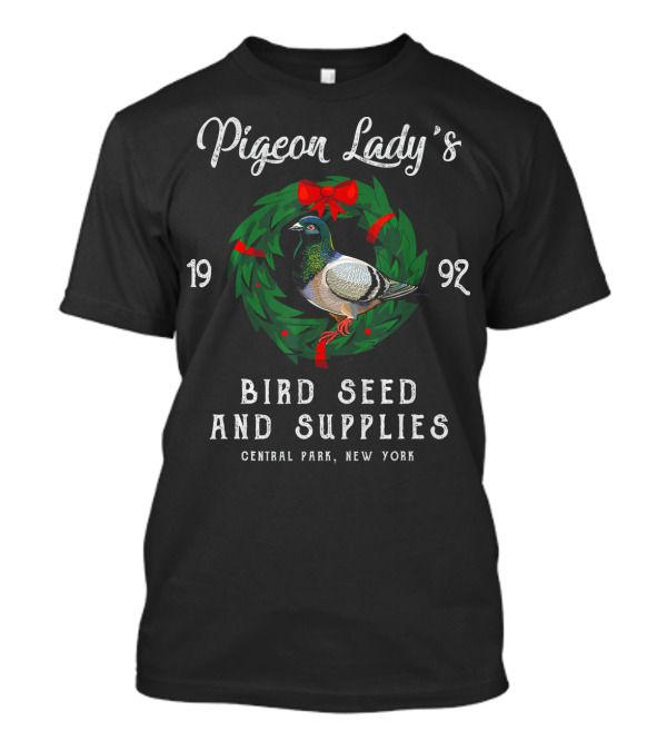 Pigeon Lady's Bird Seed And Supplies Central Park New York 1992 T-Shirt