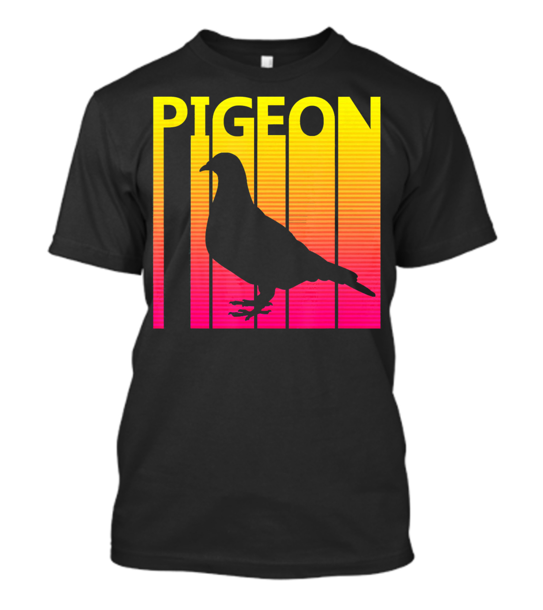 Pigeon Retro Sunset T-Shirt