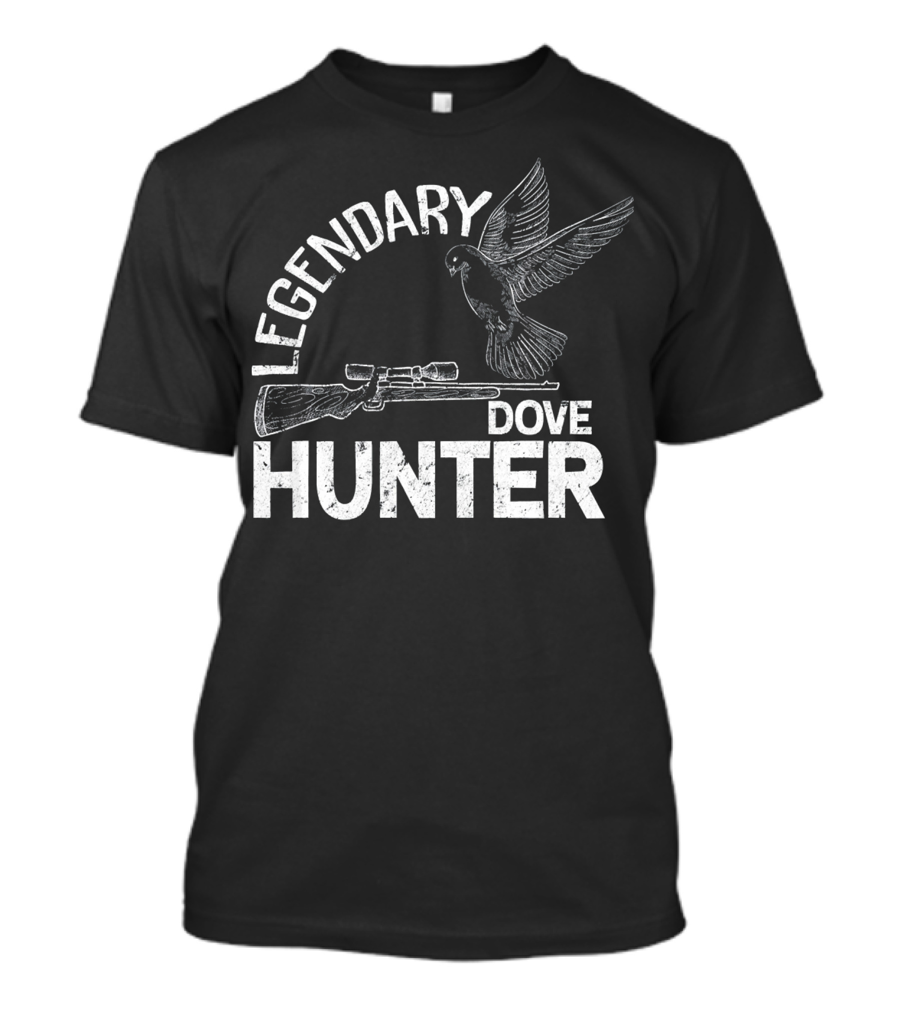Legendary Dove Hunter Vintage Rifle T-Shirt