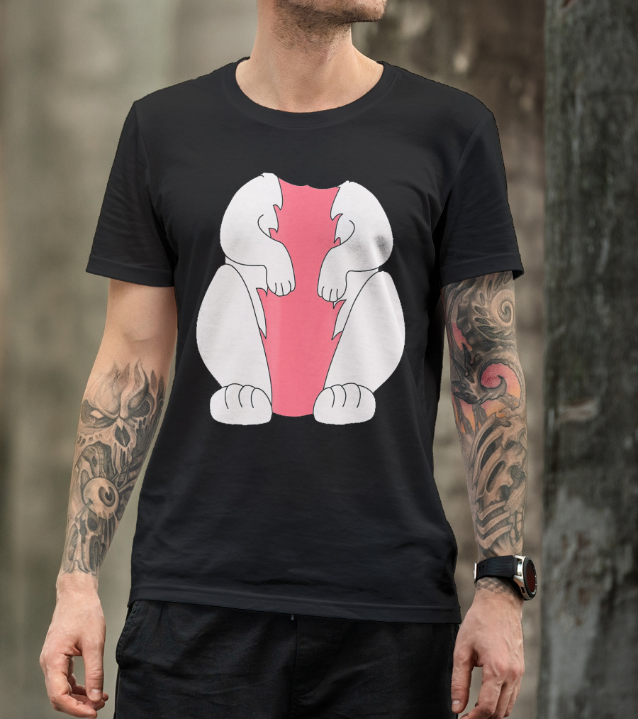 Pink Bunny Costume Easter Body T-Shirt