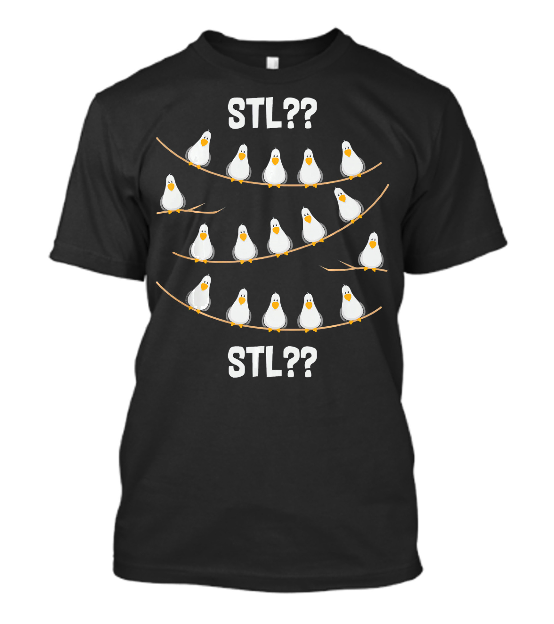 STL?? STL Dove Funny 3D Printing Birds Socialmedia T-Shirt