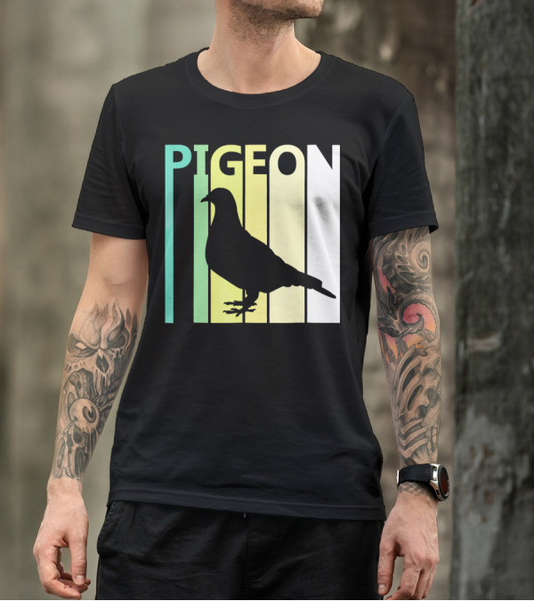 Pigeon Spirit Animal Retro T-Shirt