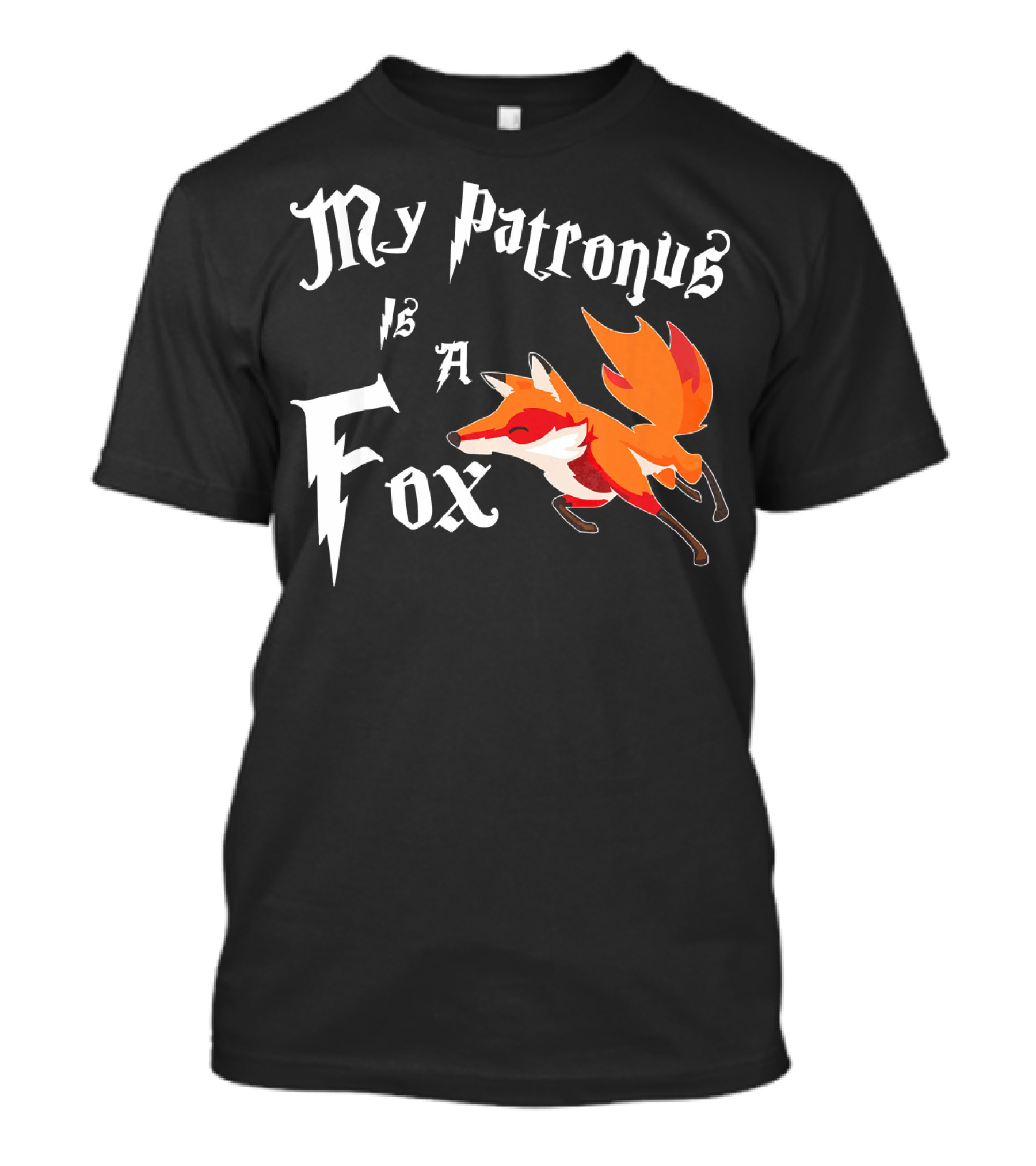 My Patronus Is A Fox With Cartoon Red Fox T-Shirt