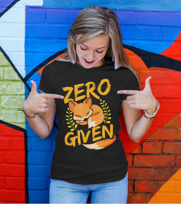 Zero Fox Given Awesome Fox T-Shirt