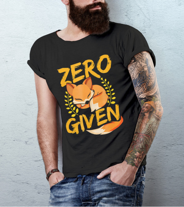Zero Fox Given Awesome Fox T-Shirt