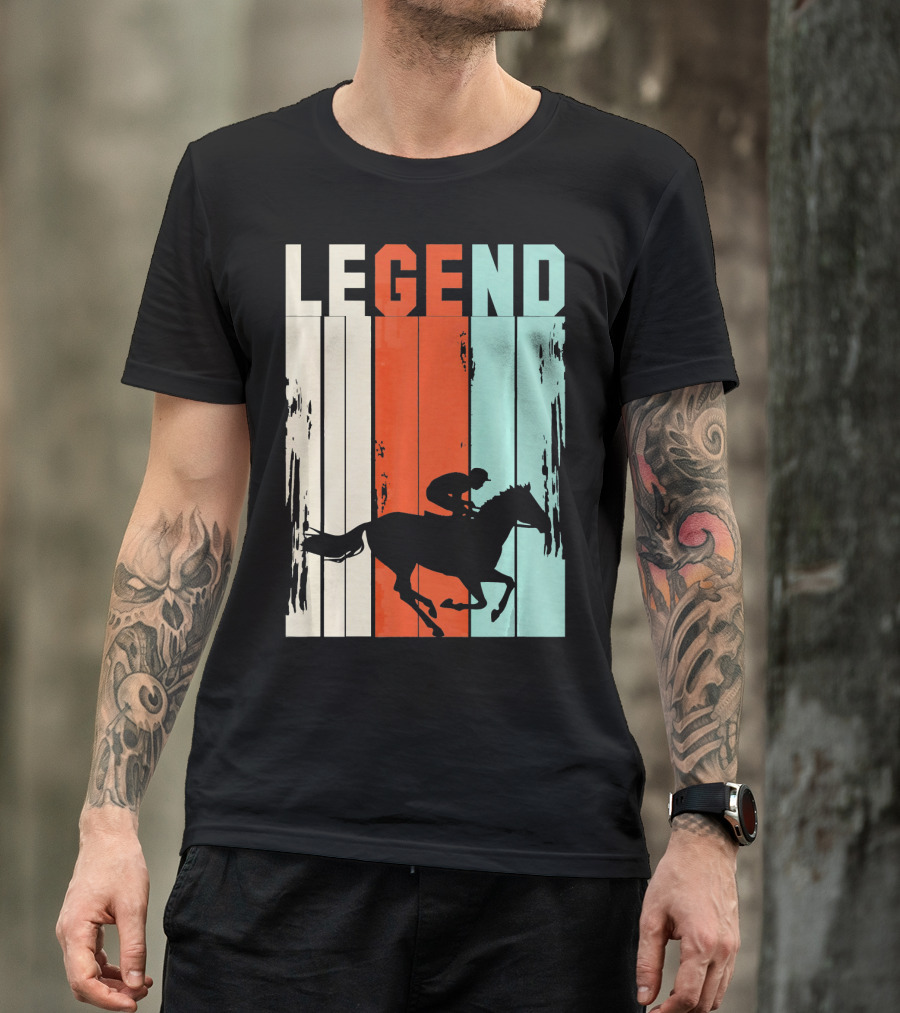 Legend Vintage Horse Racing T-Shirt