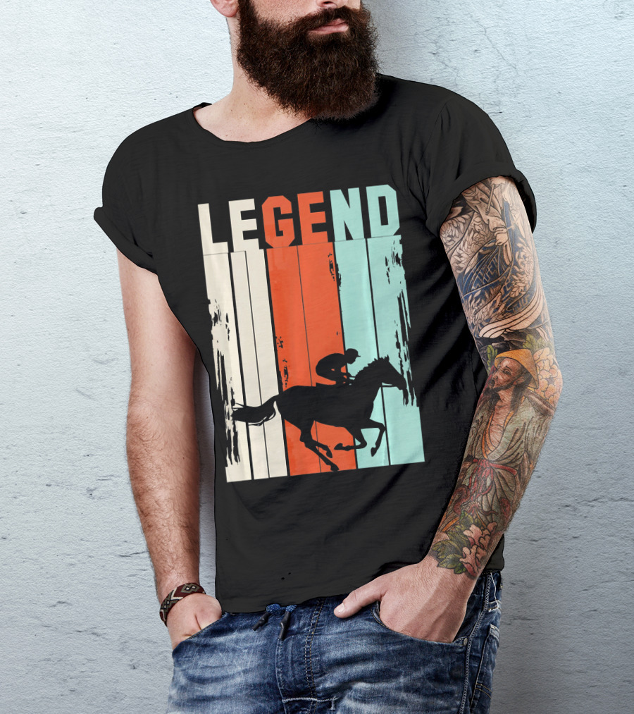 Legend Vintage Horse Racing T-Shirt