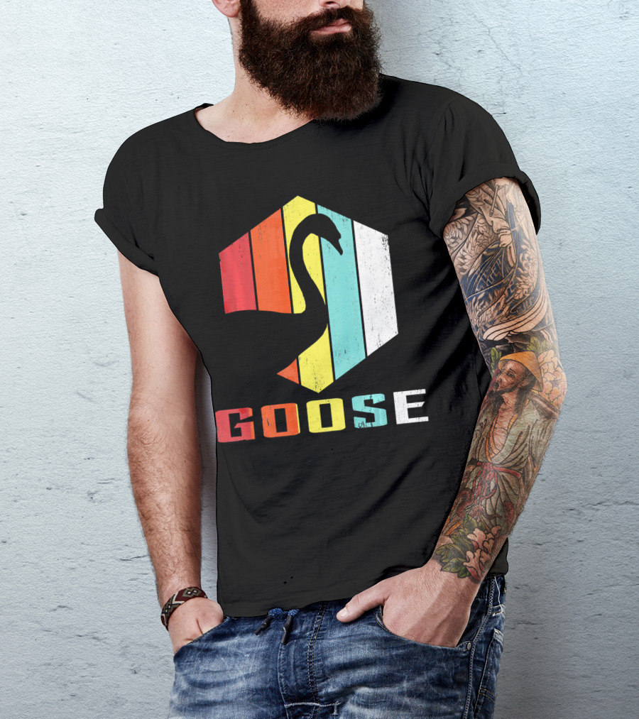 Vintage Goose Retro Animal Lover Zookeeper T-Shirt