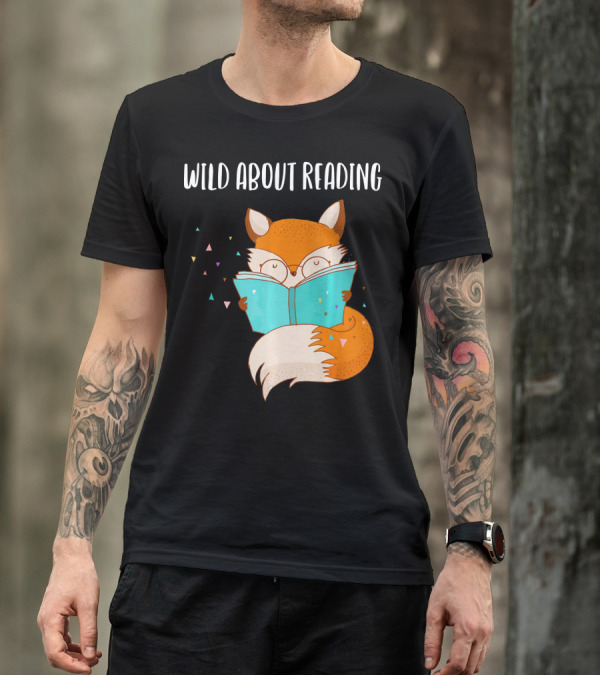 Wild About Reading Fox T-Shirt