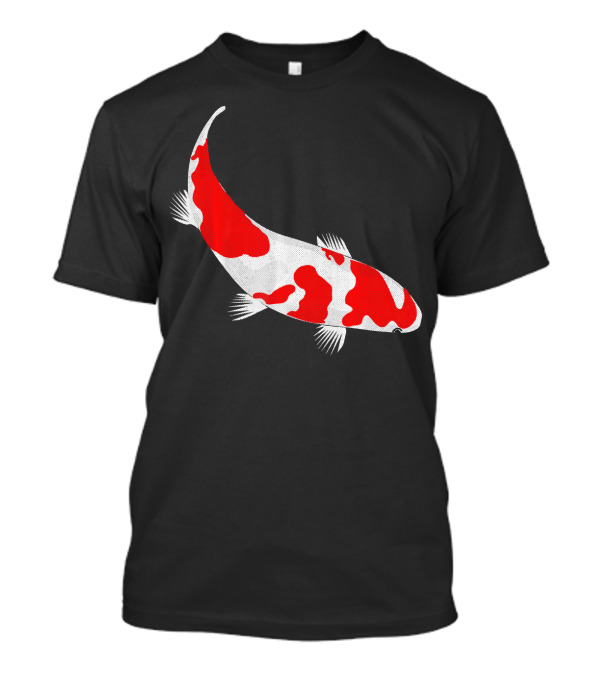 Vintage Distressed Kohaku Koi Fish T-Shirt