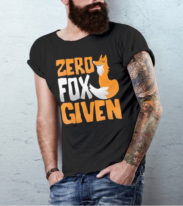 Zero Fox Given Fox Trot Novelty T-Shirt