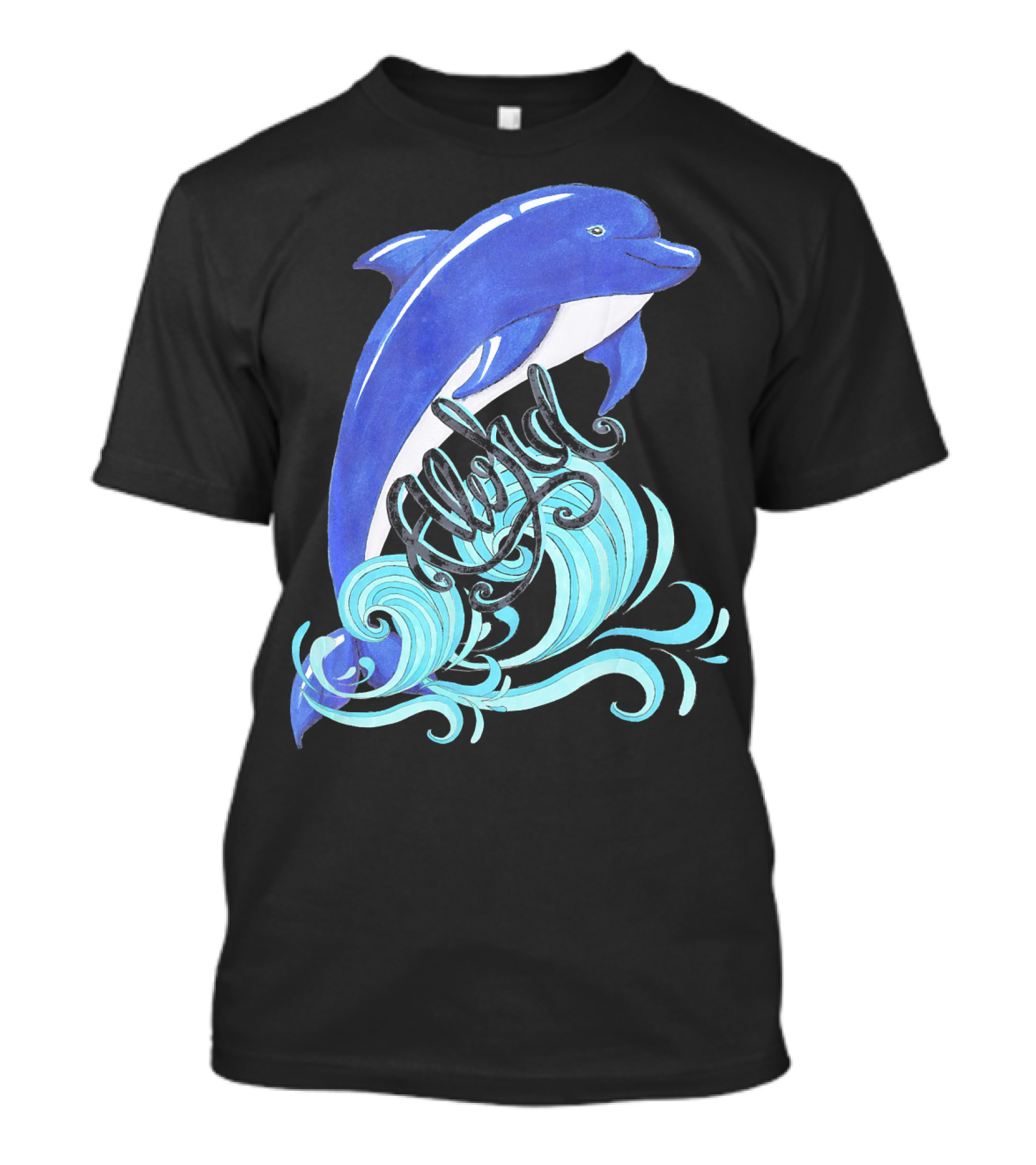 Aloha Dolphin Summer Beach Vacation T-Shirt