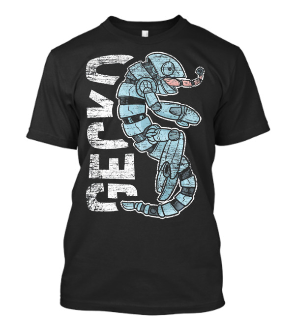 Cool Robo Gecko Techno Reptile T-Shirt
