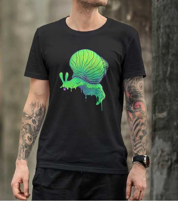 A Sloppy Snail Neon Drip T-Shirt