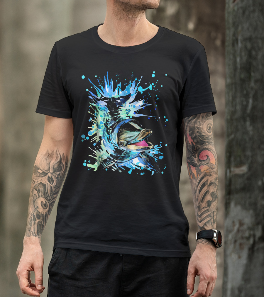 Cute Gorgeous And Funny Dolphin Splash T-Shirt