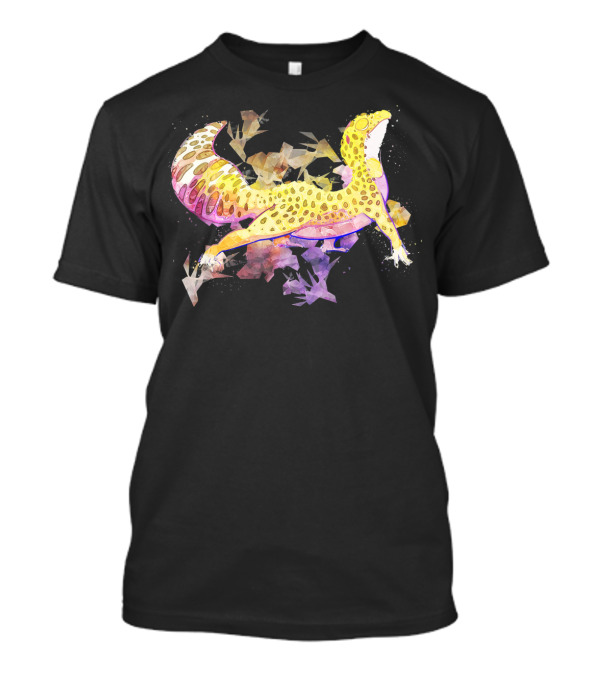 Leopard Gecko Colorful Love Explosion T-Shirt