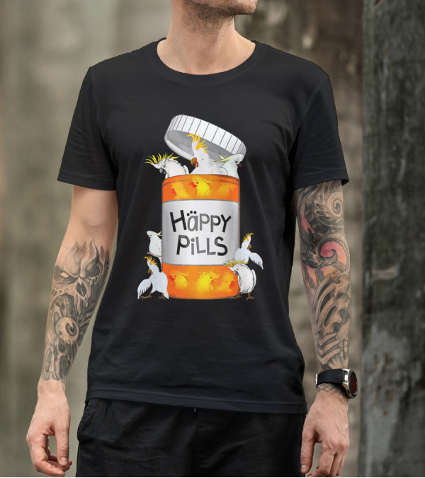 Happy Pills Cockatoo T-Shirt