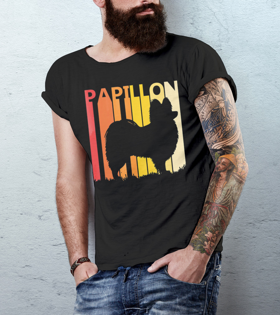 Papillon Retro Sunset T-Shirt