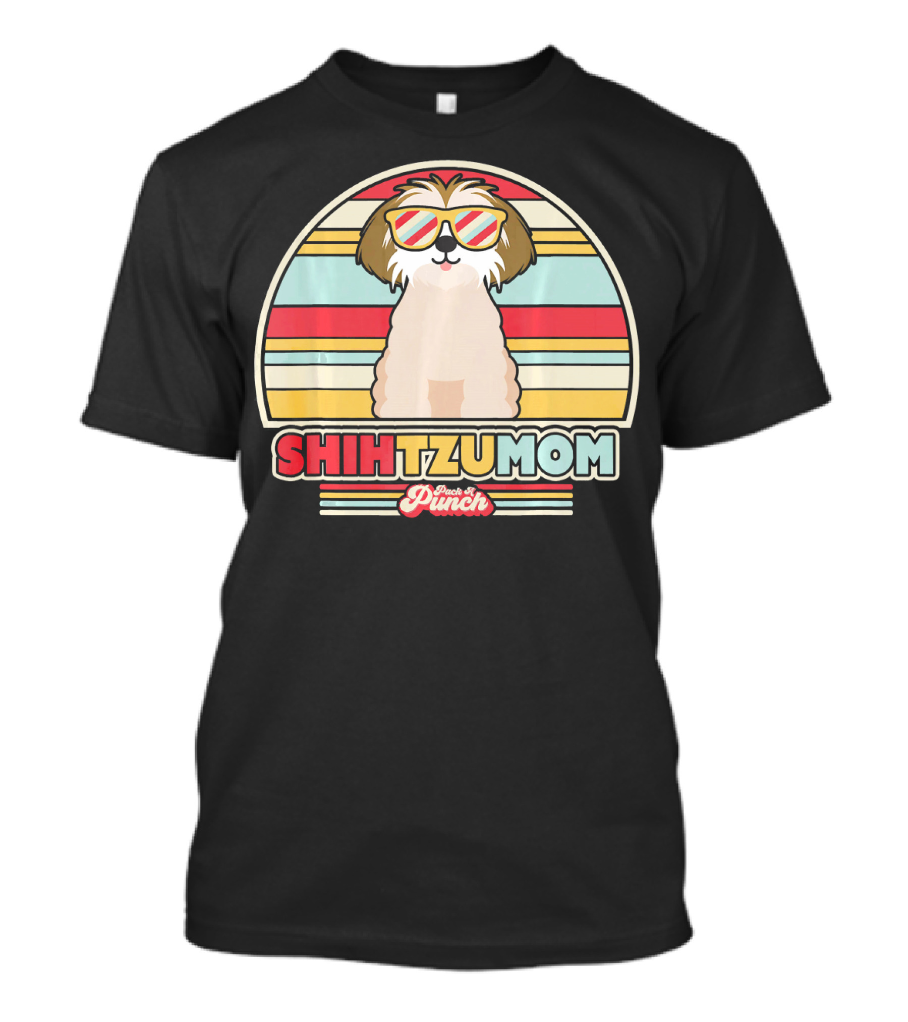 Shih Tzu Mom Pooch Punch T-Shirt