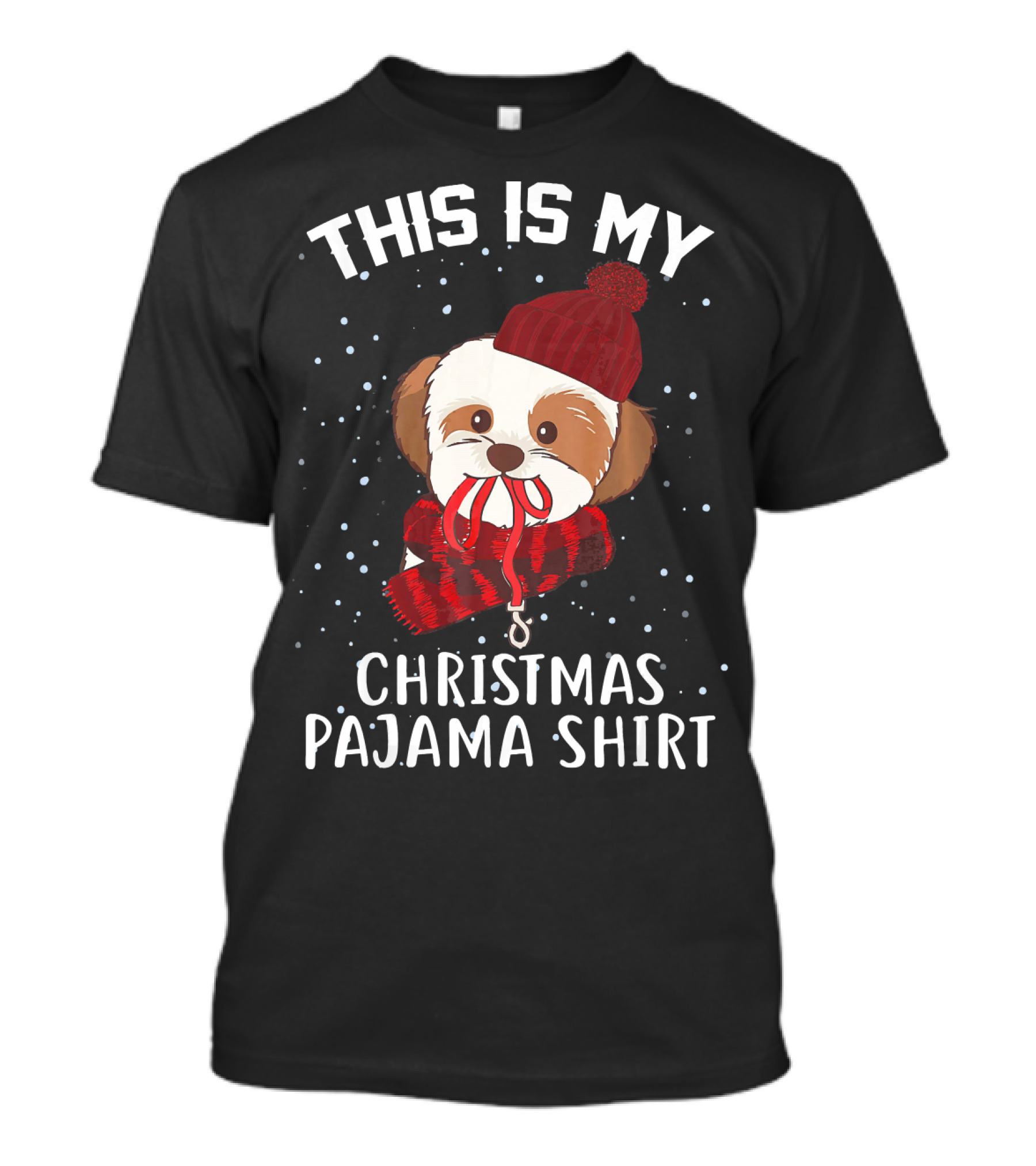 THIS IS MY CHRISTMAS PAJAMA SHIRT SHIH TZU T-Shirt