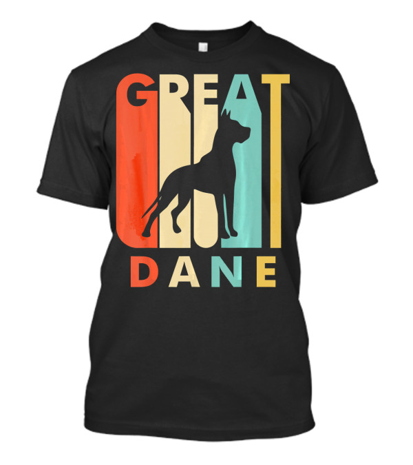 Vintage Style Great Dane Retro T-Shirt