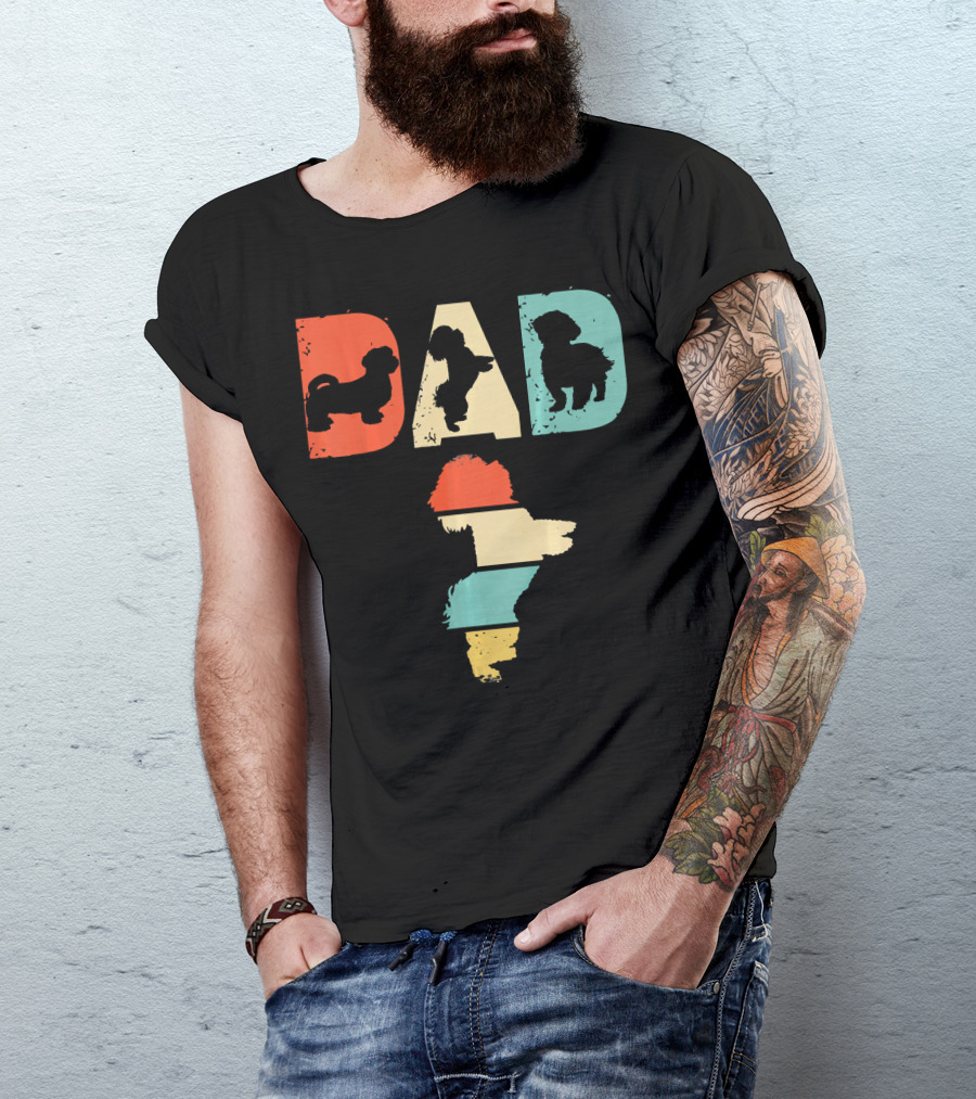 Shih Tzu Dog Dad T-Shirt