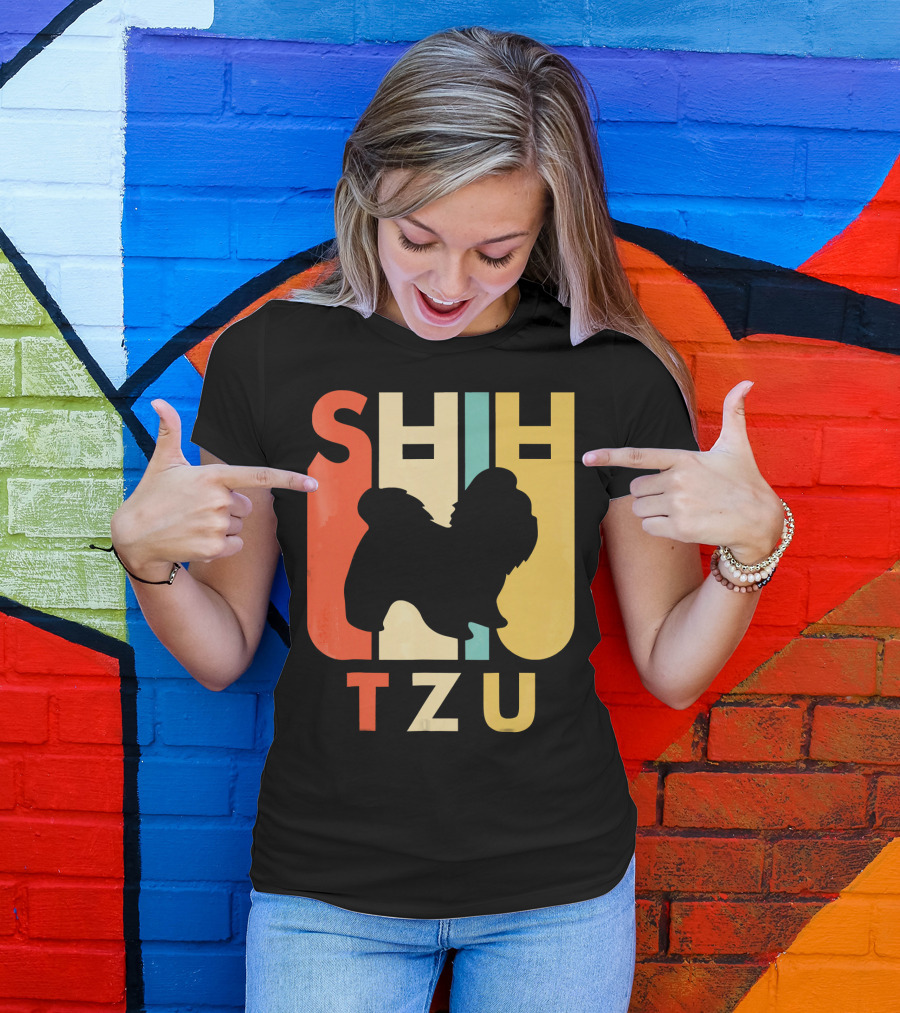 SHIH TZU Retro T-Shirt