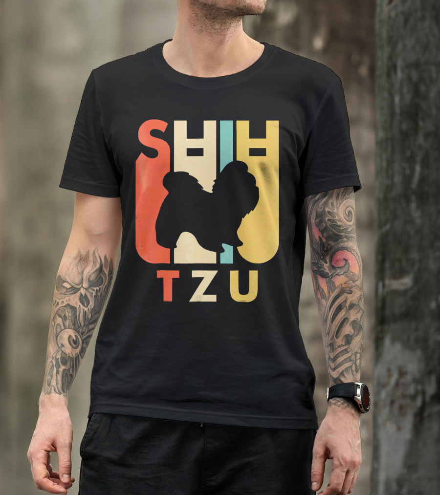 SHIH TZU Retro T-Shirt