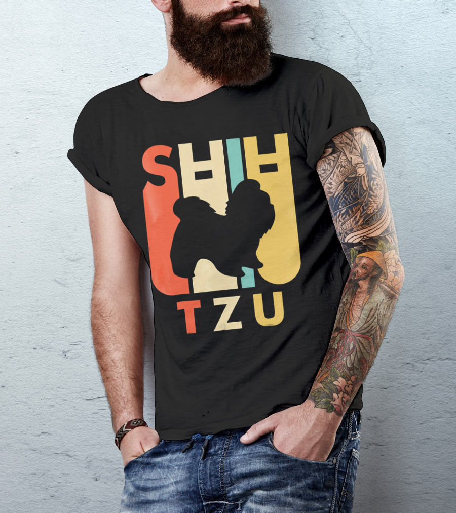 SHIH TZU Retro T-Shirt