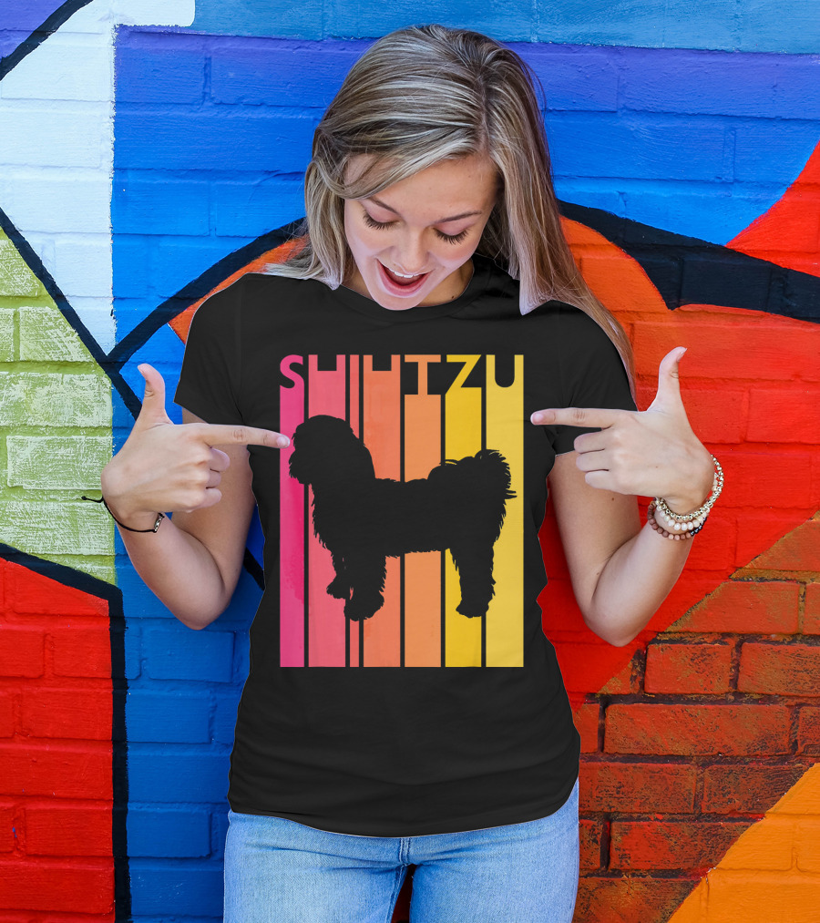 Shih Tzu Vintage Dog T-Shirt