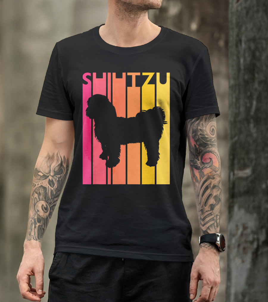 Shih Tzu Vintage Dog T-Shirt