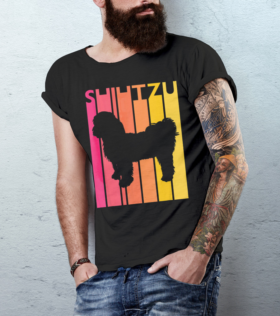 Shih Tzu Vintage Dog T-Shirt