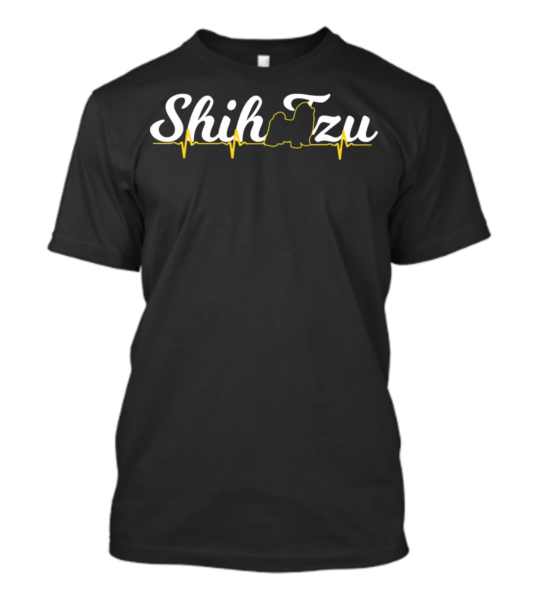 Shih Tzu Heartbeat Dog Lovers T-Shirt