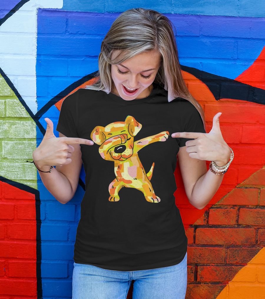 Cute Labrador Retriever Dabbing Dance T-Shirt
