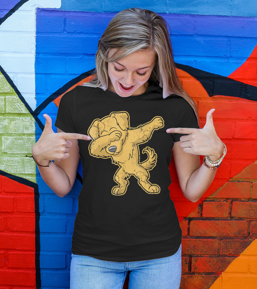 Golden Retriever Dabbing Dab Dog T-Shirt