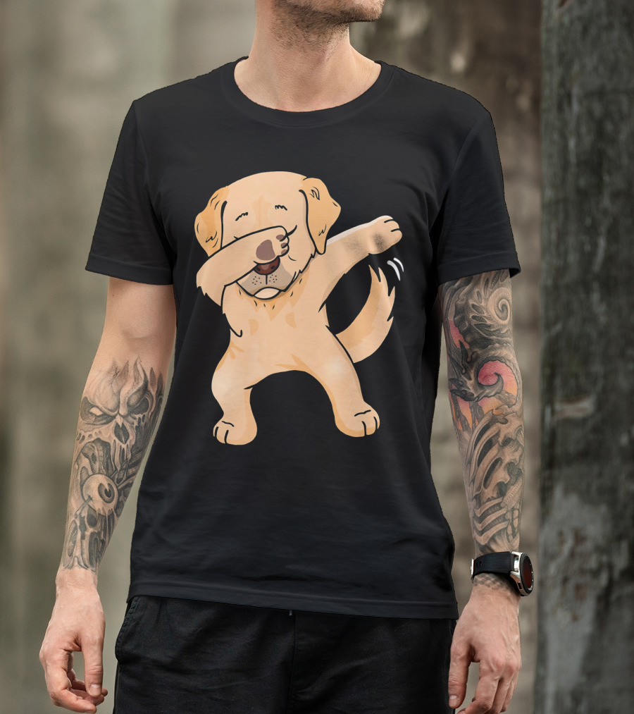 Dabbing Labrador Dog Dancing Dab Lab T-Shirt