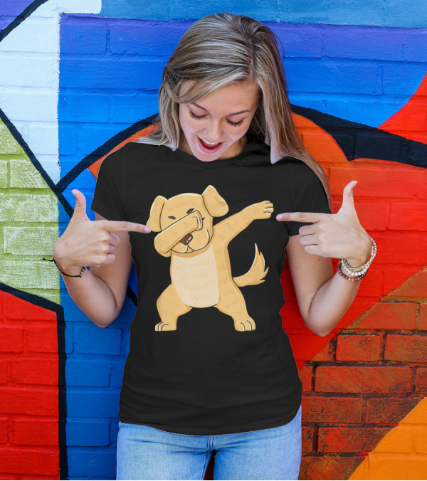 Dabbing Yellow Lab Dance Dab Clothes Lab T-Shirt