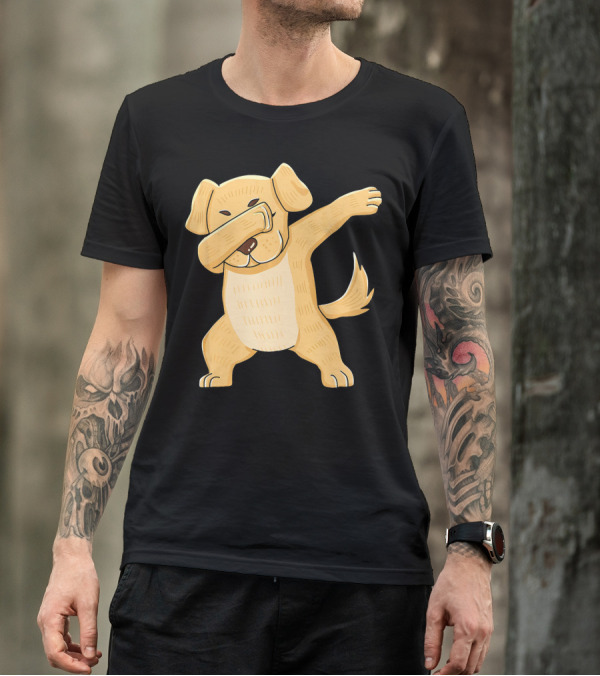 Dabbing Yellow Lab Dance Dab Clothes Lab T-Shirt