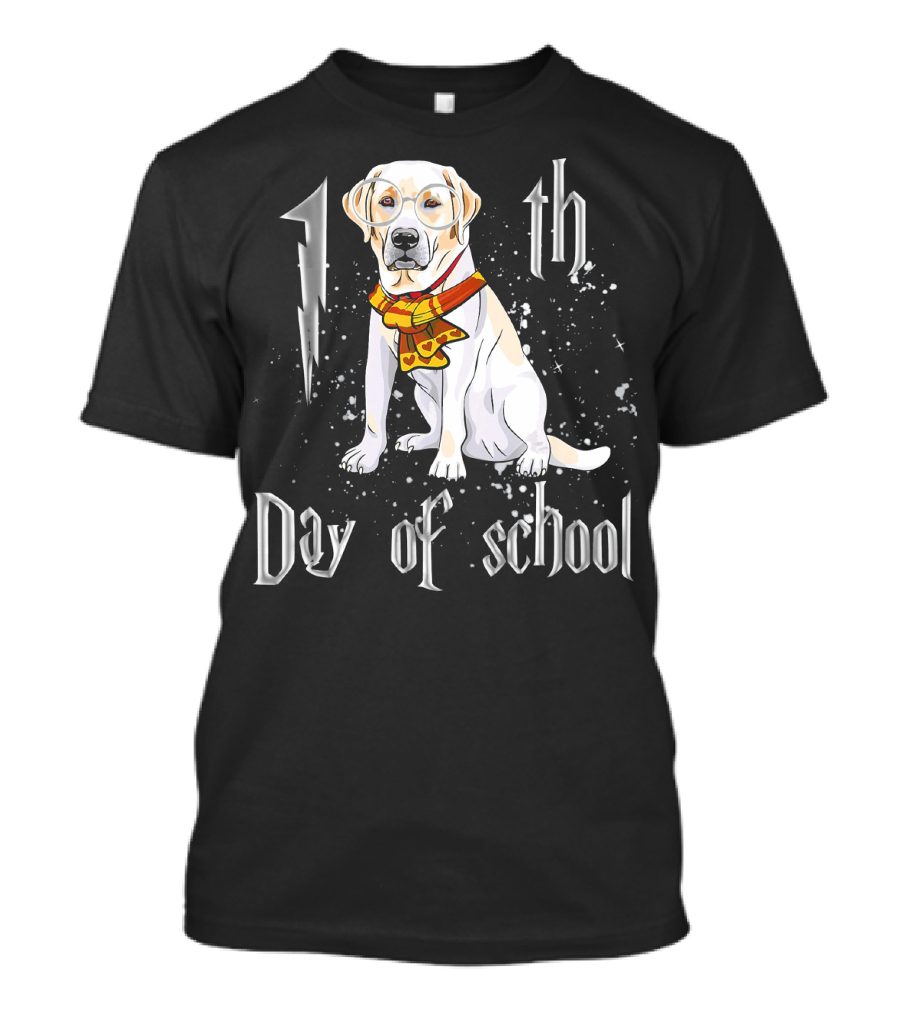 1th Day Of School Labrador Retriever T-Shirt