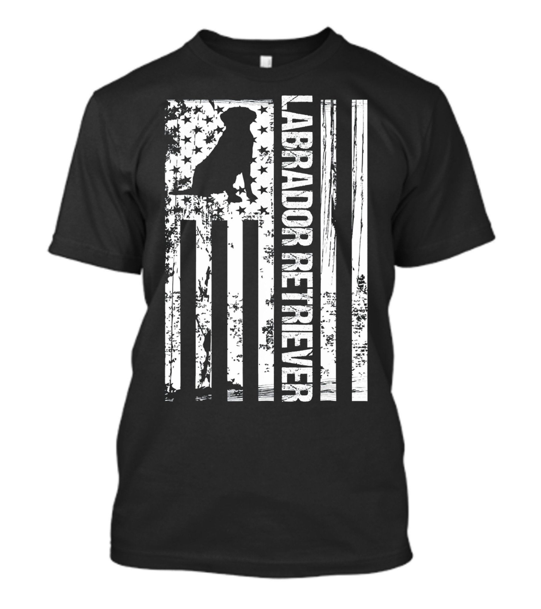 American Flag Labrador Retriever Amer T-Shirt