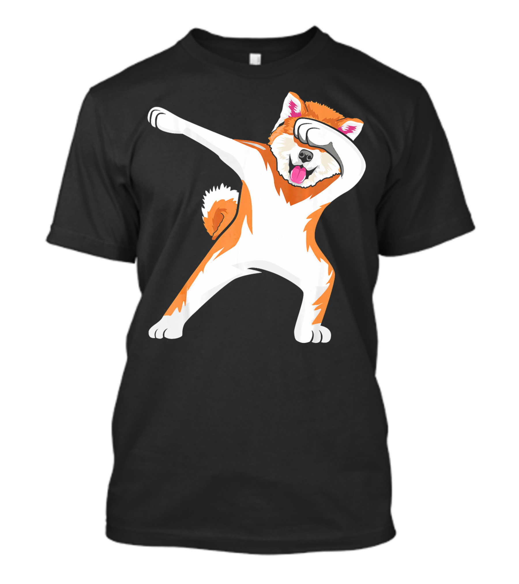 BDAZ Akita Dog Dabbing Funny Dab T-Shirt